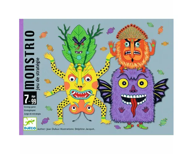 Monstrio, Joc de carti Djeco