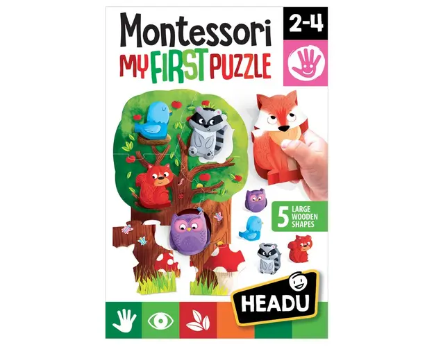 Headu Montessori - Primul Meu Puzzle - Padurea