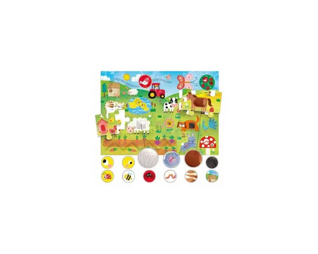Headu Montessori - Puzzle Tactil