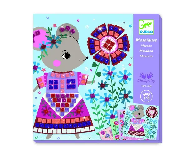 Djeco - Mozaic , Animale de companie