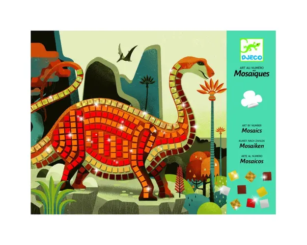 Djeco - Mozaic Dinozauri