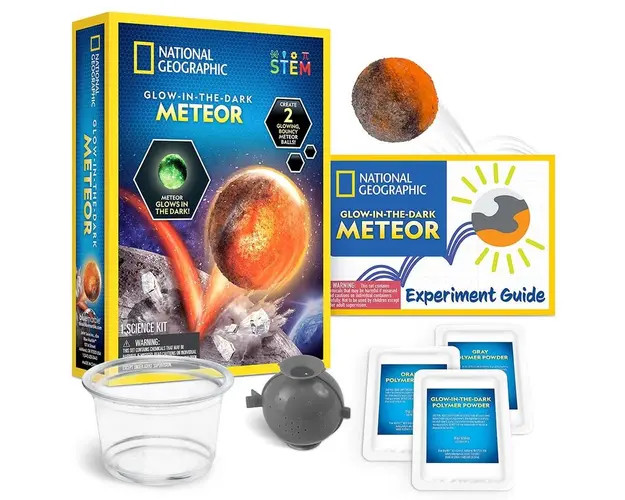 National Geographic - Kit Creativ Meteorit Care Straluceste In Intuneric