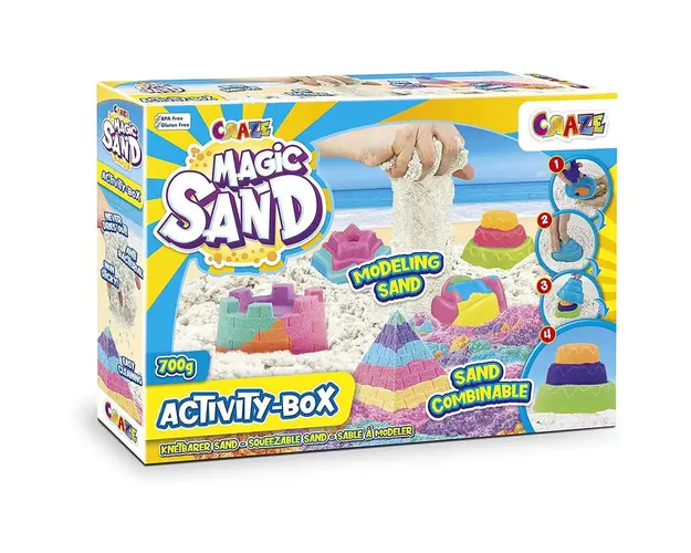 Nisip Kinetic Set Activitati