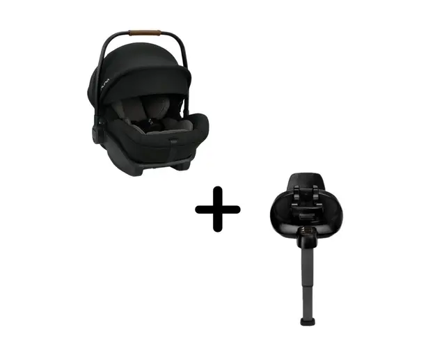 Nuna - Set scoica auto i-size ARRA Next Caviar + Baza isofix BASE next i-Size pentru ARRA next