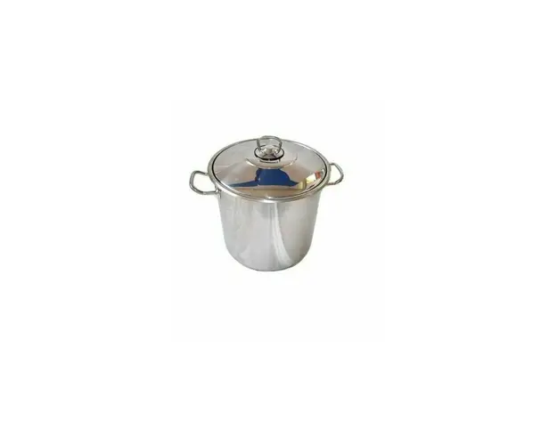 OALA CU CAPAC ARIAN 8 LITRI INOX CU FUND DUBLU, 24 CM