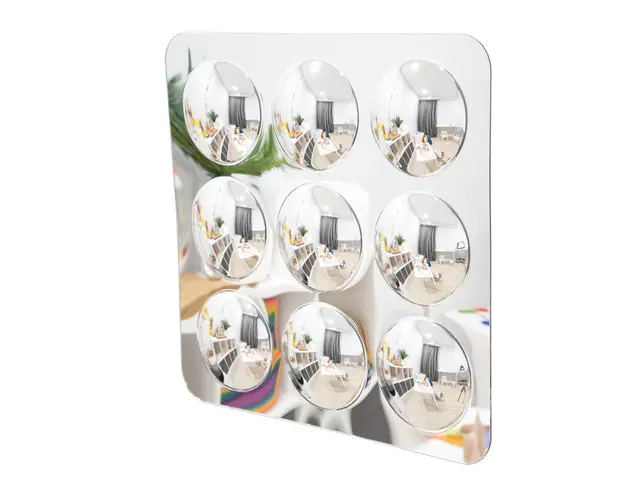 Oglinda acrilica mare cu 9 cupole