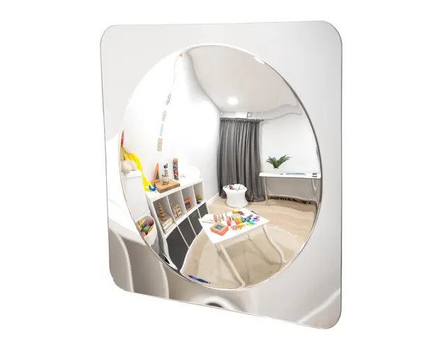 Oglinda senzoriala acrilica cu o singura cupola mare