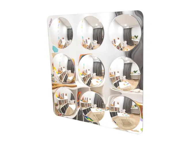 Oglinda senzoriala acrilica gigant cu 9 cupole