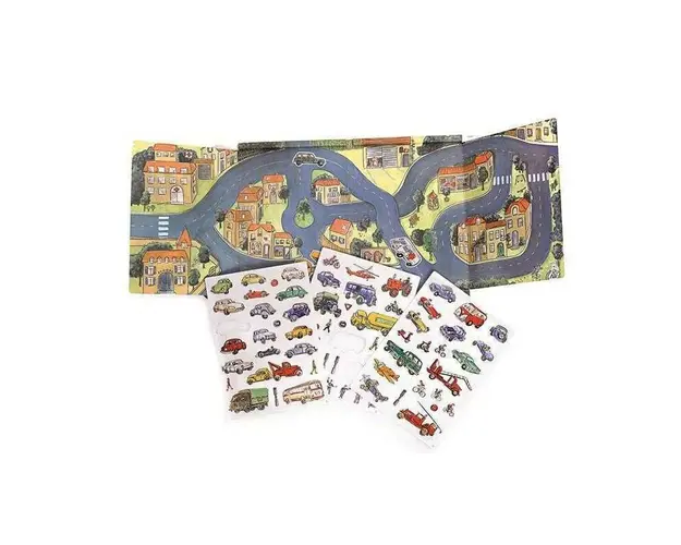 Egmont toys - Joc magnetic Orasul cu masini