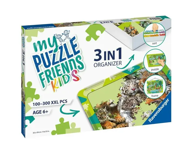Organizator Verde 3 In 1 Pentru Puzzle