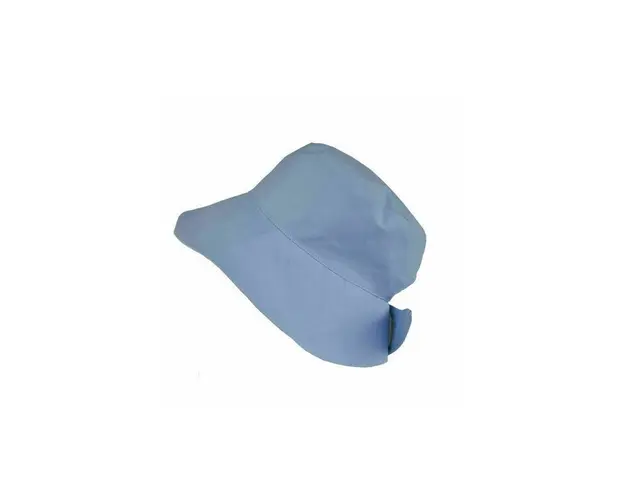 Kidsdecor - Palarie de soare Bluebell, din bumbac, ajustabila, pentru fetite cu parul prins in coada