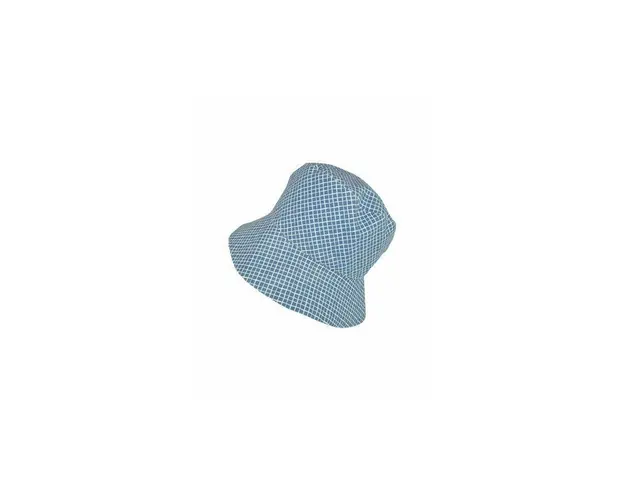 Kidsdecor - Palarie de soare pentru copii, , Blue Diamond, din bumbac - 52 cm (3-4 ani)