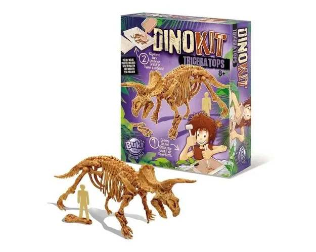 Buki France - Paleontologie - Dino Kit, Triceratops