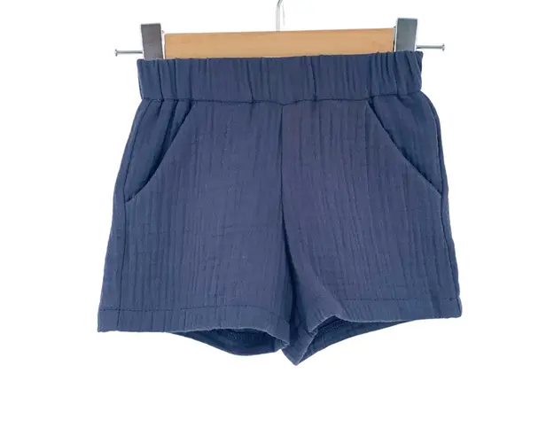 Pantaloni scurti de vara pentru copii, din muselina, Urban Fairy, 5-6 ani