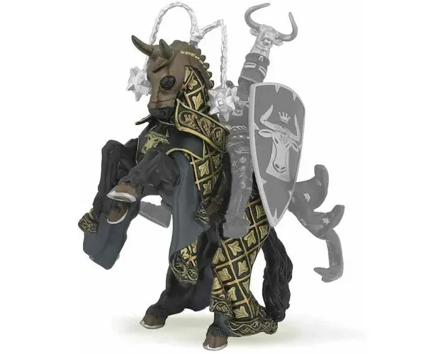 Papo - FIGURINA CALUL CAVALERULUI TAUR