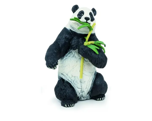 PAPO FIGURINA URS PANDA CU BAMBUS