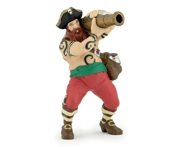 Papo PAPO FIGURINA PIRAT CU TUN