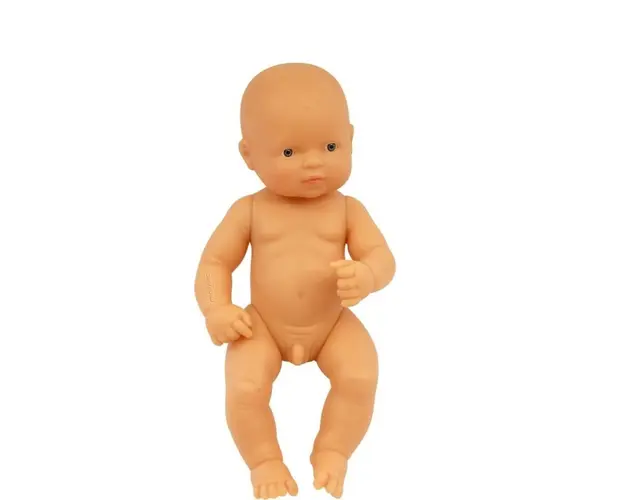 Miniland - Papusa Bebelus european Baiat 32 cm