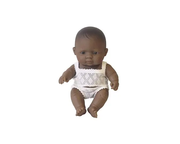 Miniland - Papusa bebelus fetita latinoamericanca 21 cm