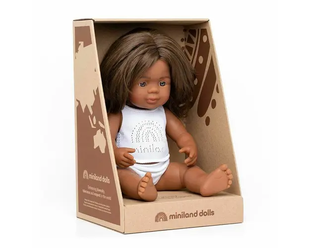 Papusa educativa 38 cm Fetita australianca nativa