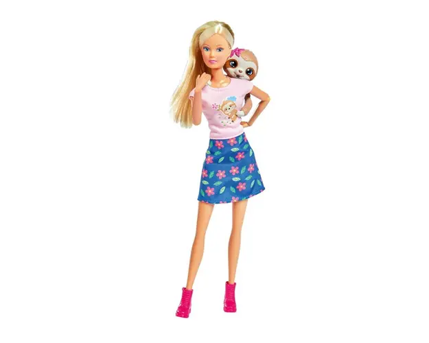 Simba - Papusa Steffi Love , Cu prietenul somnoros, Multicolor