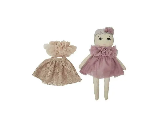Papusa textila Fleur, 37cm, +2 ani, byASTRUP