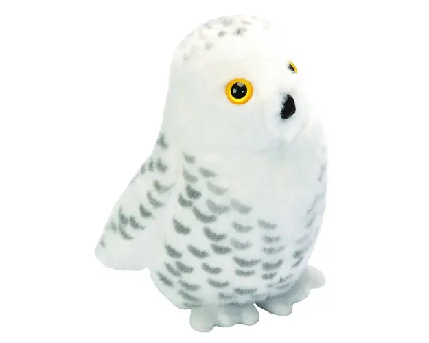Wild republic - Jucarie din plus interactiva Bufnita de zapada - Snowy Owl , Cu sunet