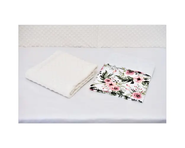 Paturica cu muselina model trandafiri