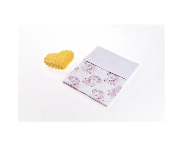 Paturica cu muselina model unicorni