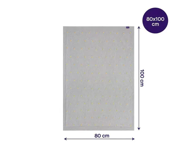 Paturica din bumbac organic 80x100 cm Clevamama 3493