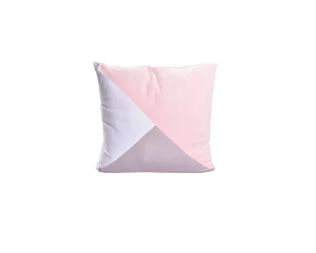 Pernuta Velvet soft roz gri alb