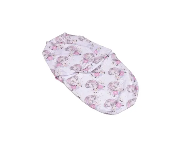 Sistem de infasat bumbac 100% model unicorni 0-3 luni