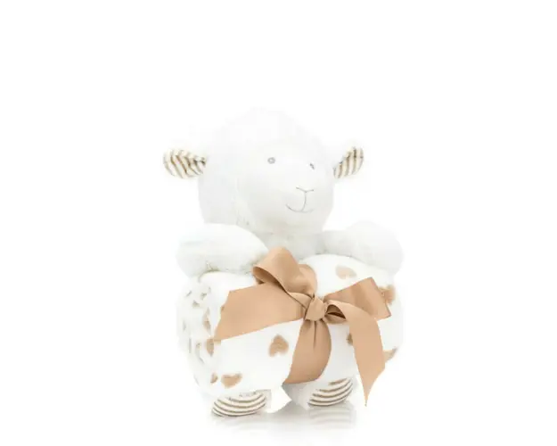 Paturica pufoasa cu jucarie oita 24cm. Fillikid