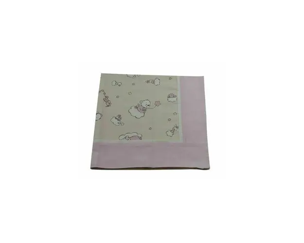 Kidsdecor - Paturica Ursuletul Martinica roz cu spate finet