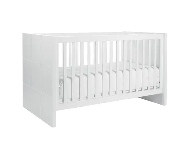 Patut Childhome Quadro White 70x140 cm, MDF Alb