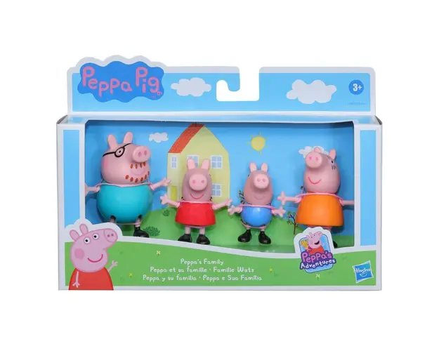 PEPPA PIG SET FIGURINE FAMILIA PIG