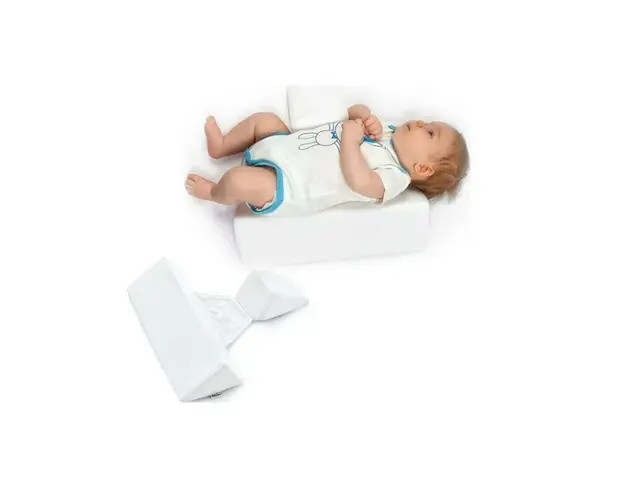 Perna anti-rasucire pentru bebelusi BabyJem Side Slee (Culoare: Gri)