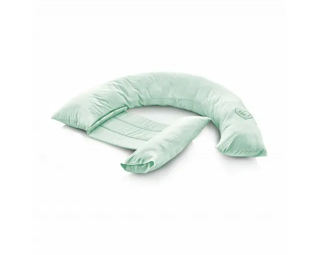 Perna gravide si alaptare multifunctionala BabyJem (Culoare: Turcoaz)