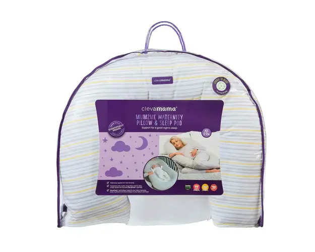 Perna multifunctionala pentru gravide, perna pentru alaptat si salteluta pentru dormit Mum2Me Clevamama 3220