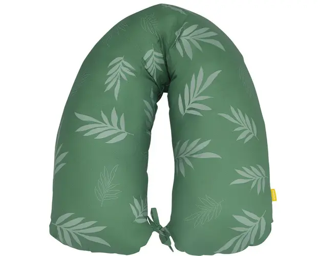 Perna pentru alaptat 2 in 1 Ammi+, Skiddou, Wild climber, Verde, ‎109 x 48 x 20 cm