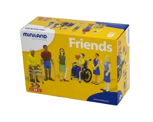 Miniland - Persoane cu handicap set de 6 figurine