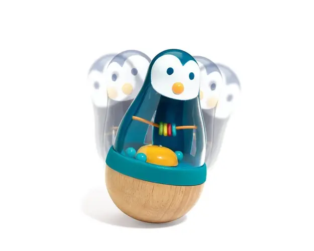Djeco - Pinguinul Roly Pingui