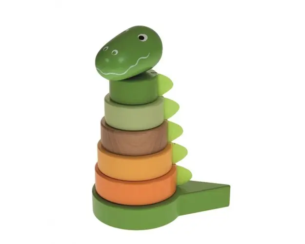 Egmont toys - Jucarie pentru sortat si stivuit Piramida Dinozaurul Arthur , Montessori