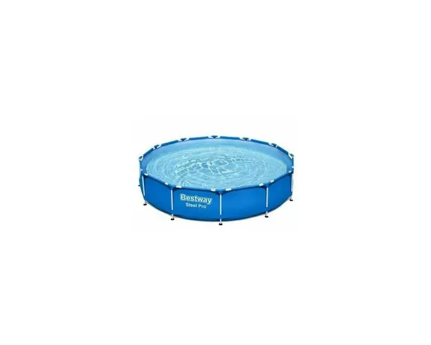 Piscina family gigant cu cadru metalic, Bestway 56681, 366 x 76 cm, cu pompa filtrare, 6473 litri