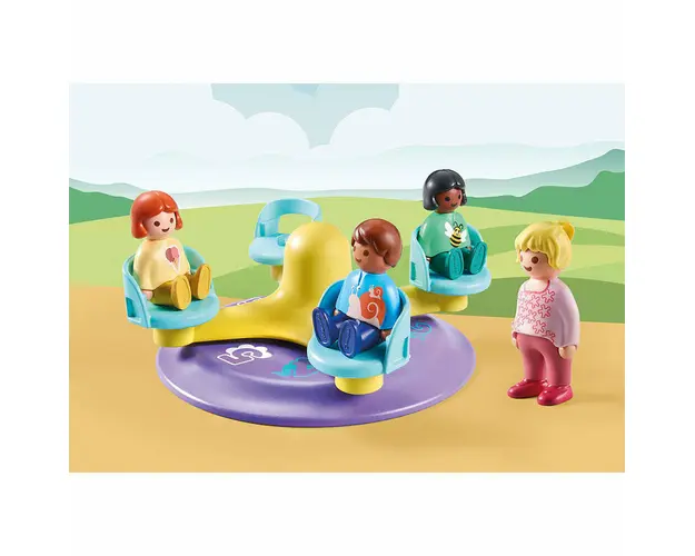 PLAYMOBIL - 1.2.3 CARUSEL CU NUMERE
