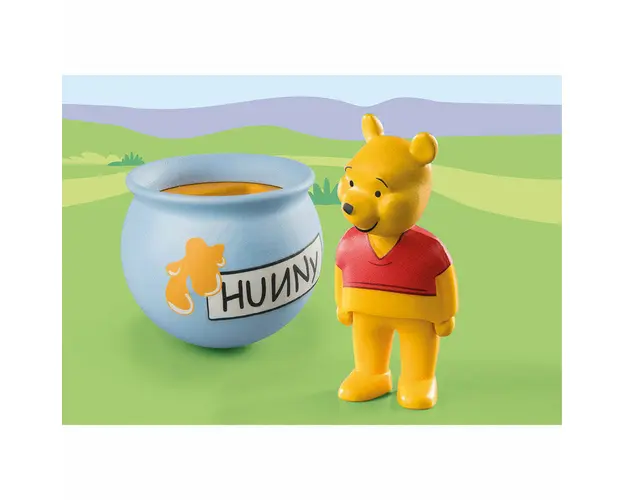 PLAYMOBIL - 1.2.3 & DISNEY: BORCANUL CU MIERE A LUI WINNIE