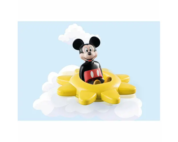 PLAYMOBIL - 1.2.3 & DISNEY: SOARE ROTATIV CU ZORNAITOARE MICKEY