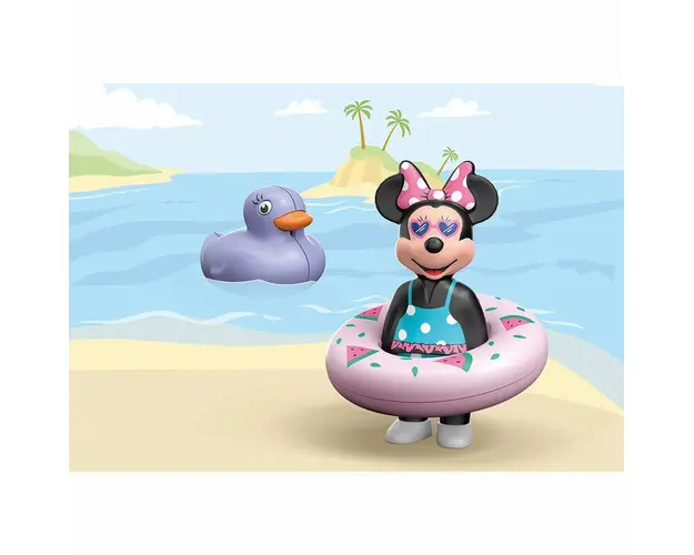 Playmobil - 123 Disney Excursie La Plaja Cu Minnie