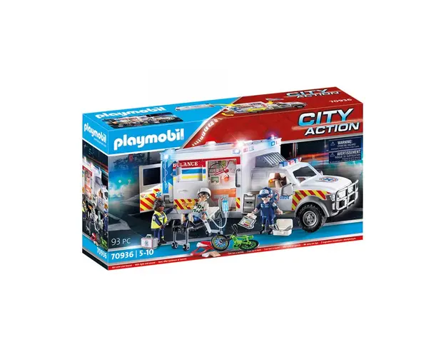 Playmobil - Ambulanta Cu Lumini Si Sunete
