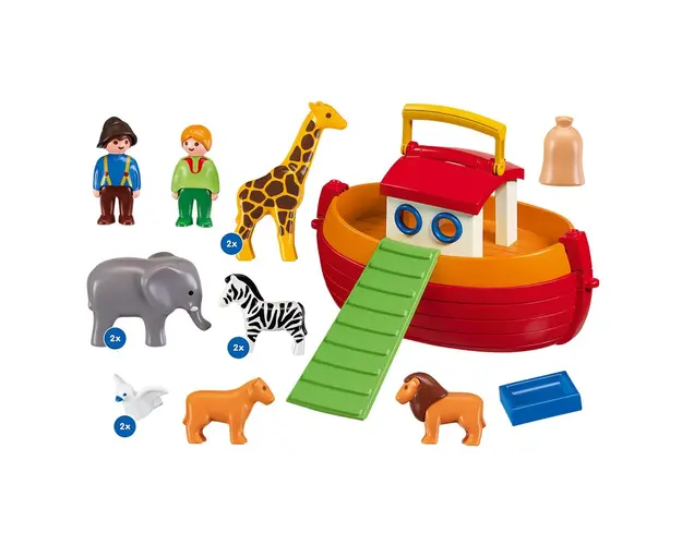 Playmobil - 1.2.3 Arca Lui Noe Portabila